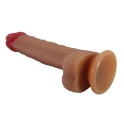 PRETTY LOVE - JOVITA DILDO IN SILICONE REALISTICO CON VENTOSA 19 CM Ø 4,5 CM - immagine 7
