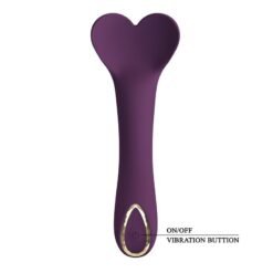 Alternative view of PRETTY LOVE - VIBRATORE RICARICABILE KENYELL 10 FUNZIONI VIOLA