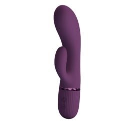 Alternative view of PRETTY LOVE - MARGIE VIBRATORE A FORMA DI CONIGLIO RICARICABILE 10 FUNZIONI VIOLA