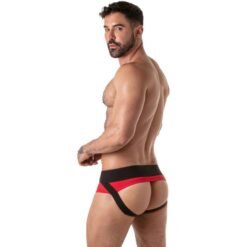 Alternative view of LOCKER GEAR - LOCKER GEAR CON FASCIA IN VITA LARGA ROSSO TAGLIA S