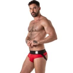 Alternative view of LOCKER GEAR - LOCKER GEAR CON FASCIA IN VITA LARGA ROSSO L