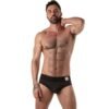LOCKER GEAR - LOCKER GEAR CON FASCIA IN VITA LARGA BLU TAGLIA M