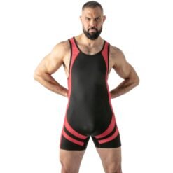 LOCKER GEAR - CANOTTIERA ROSSA AD ACCESSO LIBERO L