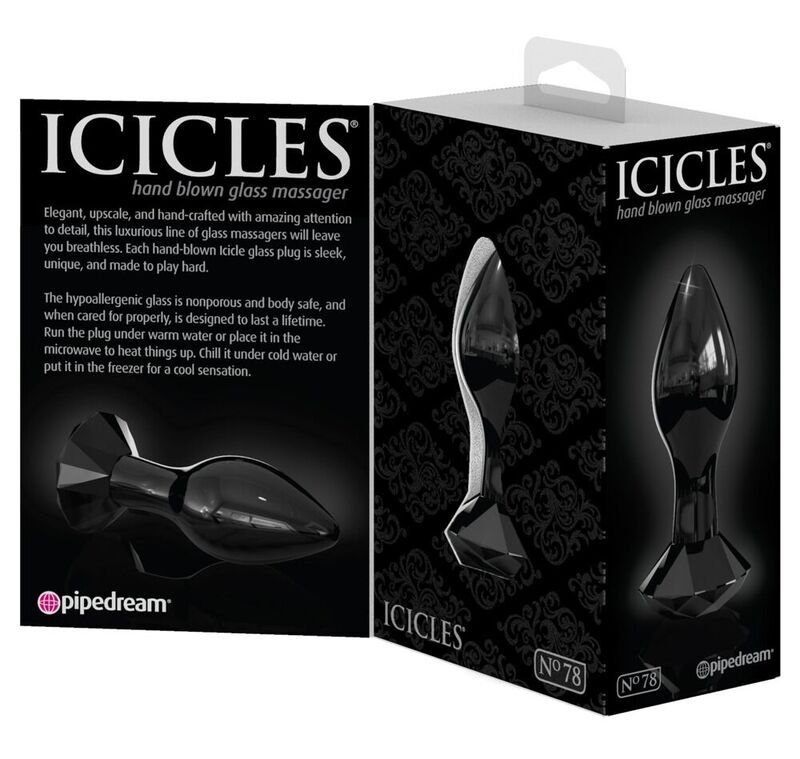 ICICLES - N. 78 TAPPO ANALE IN VETRO - immagine 4