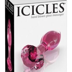 ICICLES - N. 79 TAPPO ANALE IN VETRO