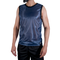 MACHO - T-SHIRT BLU NAVY L/XL
