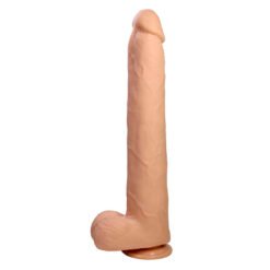 Alternative view of PRETTY LOVE - DANY DILDO FLESSIBILE E REALISTICO CON VENTOSA 36 CM -Ø- 5.6 CM