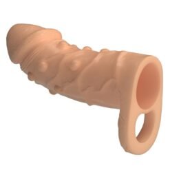 PRETTY LOVE - MANICOTTO DI ESTENSIONE DEL PENE DORT 14 CM Ø 4 CM NATURALE