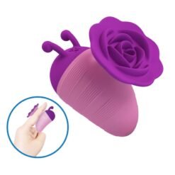 PRETTY LOVE - STIMOLATORE CLITORIDEO RICARICABILE LITTLE BEE, 7 MODALITÀ, VIOLA-ROSA