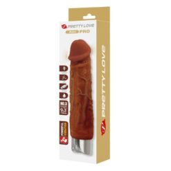 Alternative view of PRETTY LOVE - VIBRATORE PRO REALISTICO 23,5 CM Ø 4,8 CM MARRONE