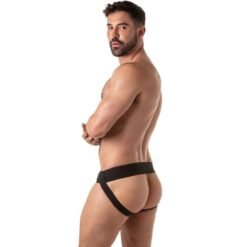 Alternative view of LOCKER GEAR - SOSPENSIONE CON FASCIA IN VITA LARGA NERA L