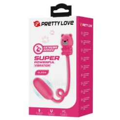 Alternative view of PRETTY LOVE - VIBRATORE A PROIETTILE RICARICABILE OLSON CON TELECOMANDO CABLATO ROSA