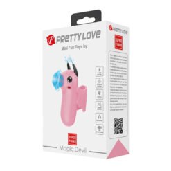 Alternative view of PRETTY LOVE - MAGIC DEVIL STIMOLATORE PER DITA RICARICABILE ROSA