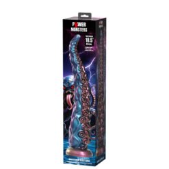 Alternative view of POWER MONSTERS - DILDO IN SILICONE FANTASY TRICOLOR TENTACLE ABYSSAL 46 CM Ø 7 CM
