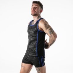 LOCKER GEAR - CANOTTA MILITARE COMPLETA BLU S