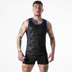 Alternative view of LOCKER GEAR - CANOTTA MILITARE COMPLETA BLU L