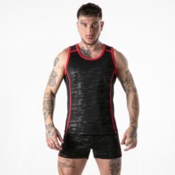 Alternative view of LOCKER GEAR - CANOTTA MILITARE COMPLETA ROSSA XL