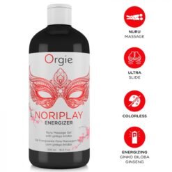 ORGIE - NORIPLAY ENERGIZER GEL PER MASSAGGIO NURU CORPO A CORPO 500 ML