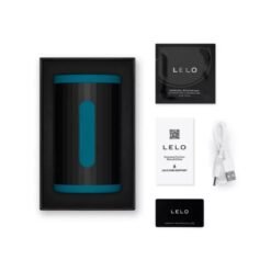 LELO - F2S DOPPIO STROPULSORE MASCHILE SONICO CON DOPPIA STIMOLAZIONE SONICA, COLORE TEAL - immagine 3