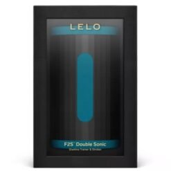 LELO - F2S DOPPIO STROPULSORE MASCHILE SONICO CON DOPPIA STIMOLAZIONE SONICA, COLORE TEAL - immagine 4