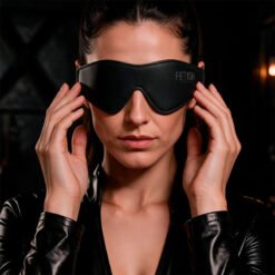 Alternative view of FETISH SUBMISSIVE - MASCHERA VEGANA IN PELLE CON FODERA IN NOPRENE