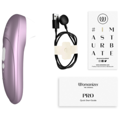 Alternative view of WOMANIZER - STIMOLATORE CLITORIDEO A SUCCHIO PRO 11 LIVELLI DI INTENSITÀ LILLA